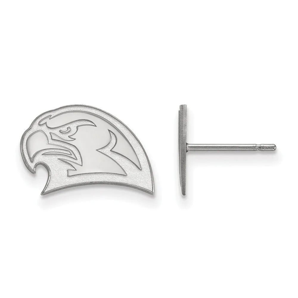 10k White Gold Miami University XS (Tiny) Post Earrings