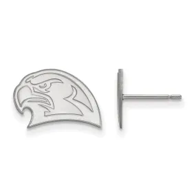 10k White Gold Miami University XS (Tiny) Post Earrings