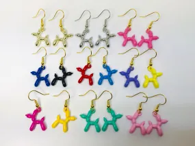 2pairs Balloon Dog Earrings