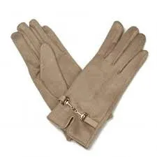 4003105 - Snaffle Detail Cream Glove - Zelly