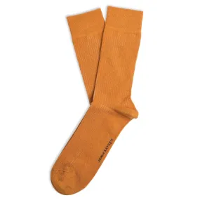 6-Pack Originals Fine Rib Socks Honey Orange