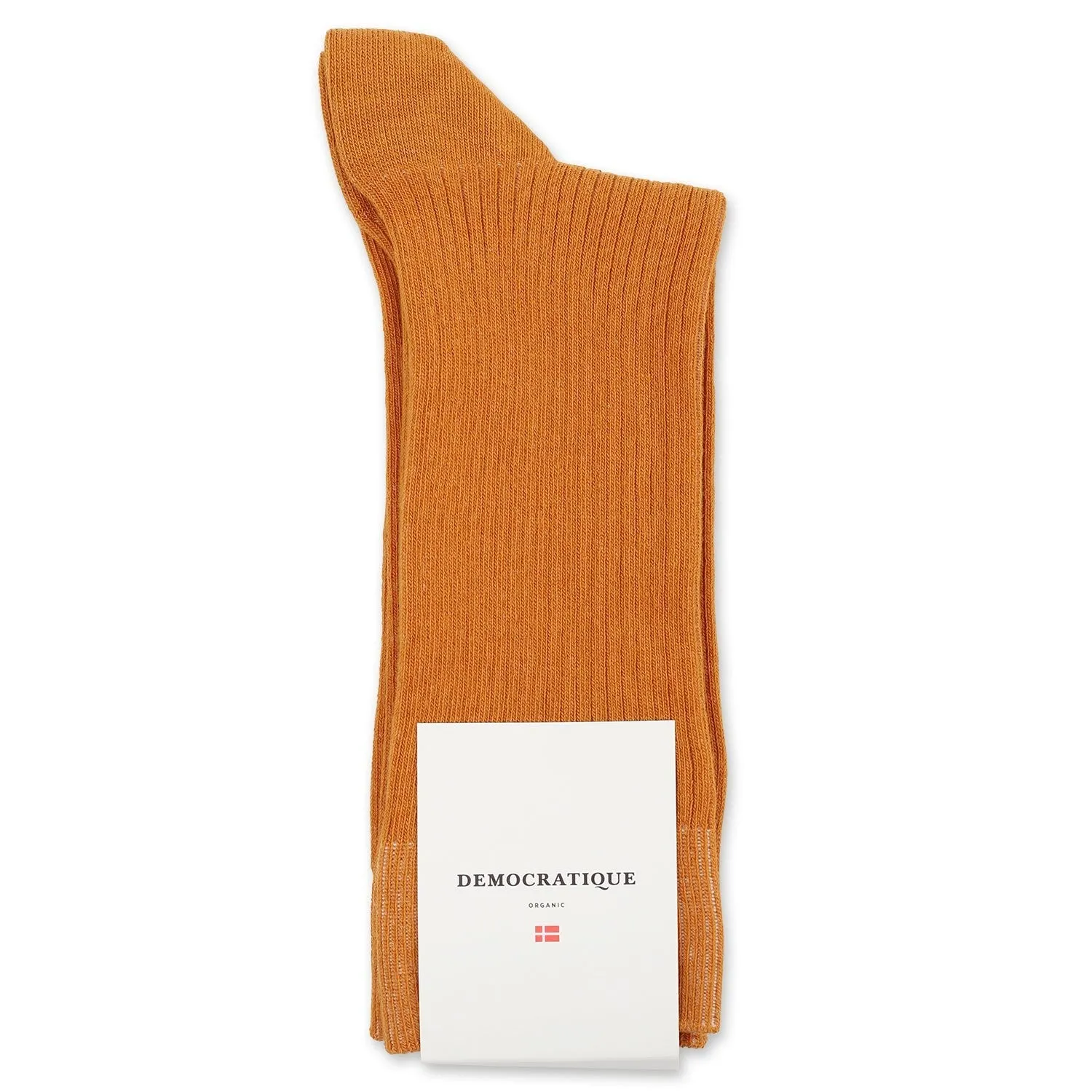 6-Pack Originals Fine Rib Socks Honey Orange