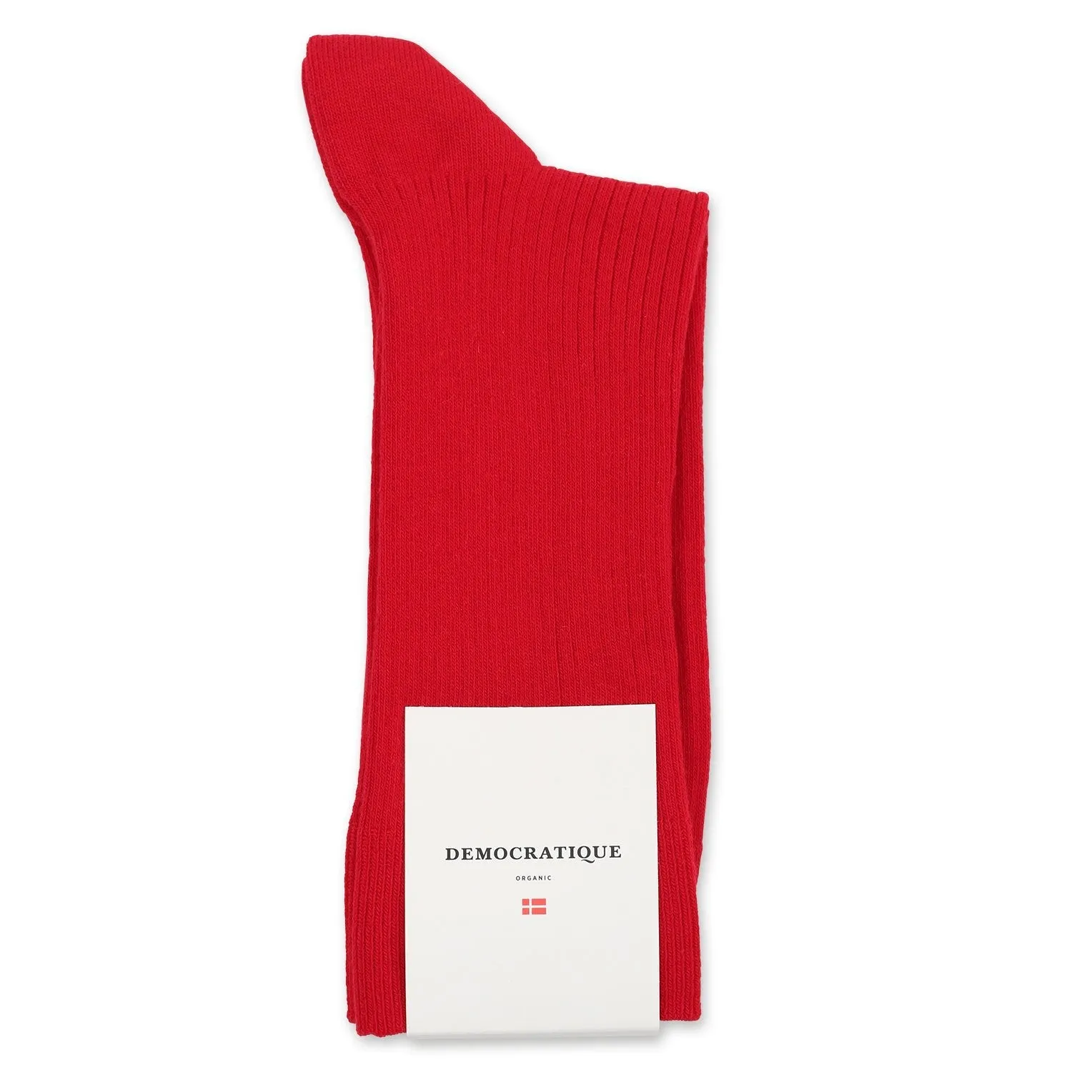 6-pack Originals Fine Rib Socks Mailbox Red