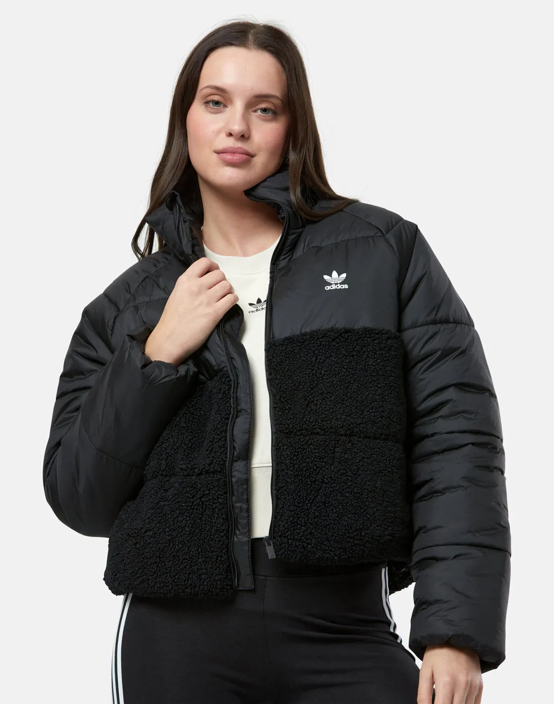 adidas Originals Womens Polar Fleece Jacket