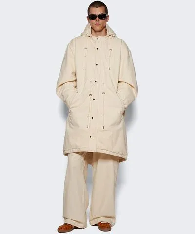 adidas X Wales Bonner Coach Coat Wonder White