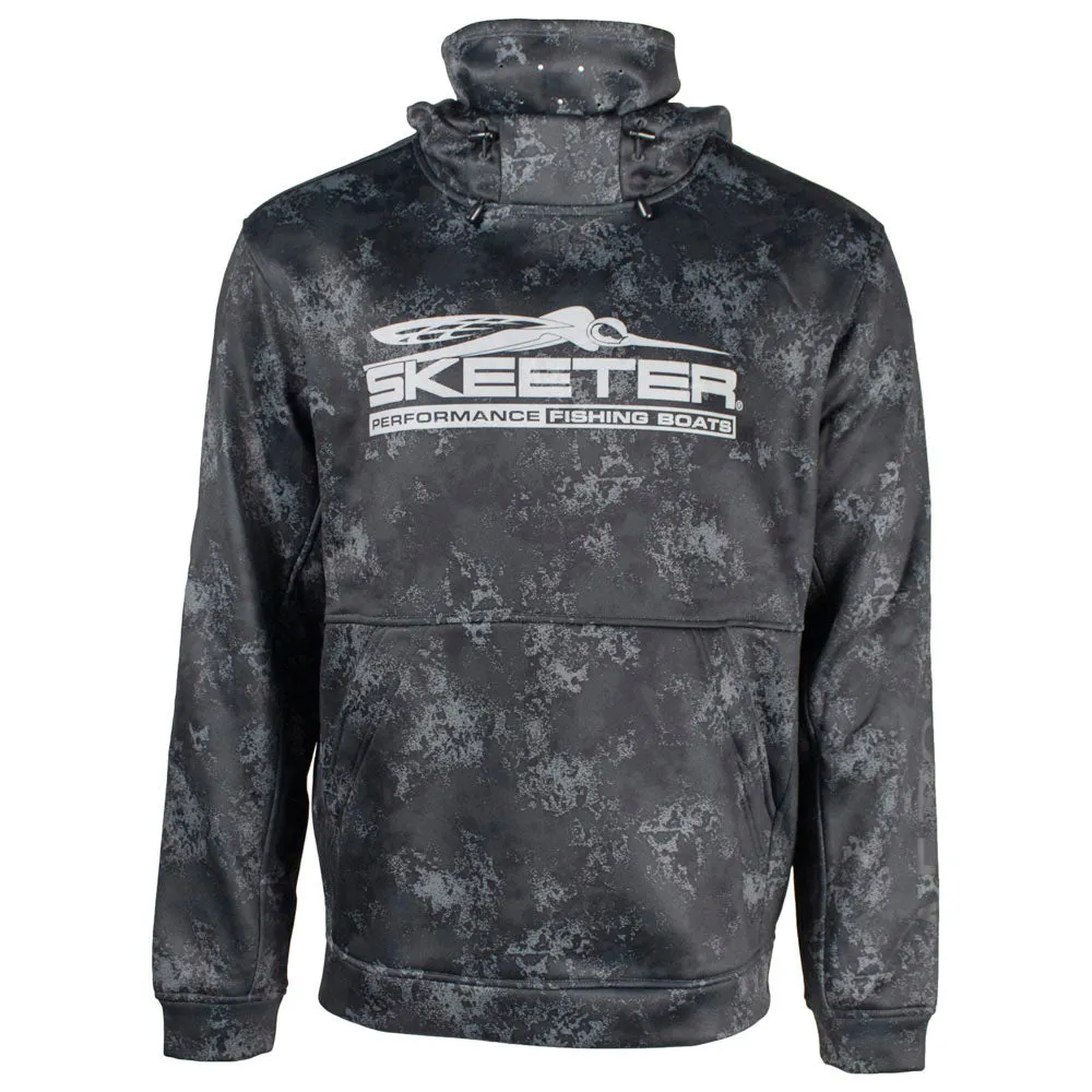 AFTCO Charcoal Acid Camo Reaper Hoodie