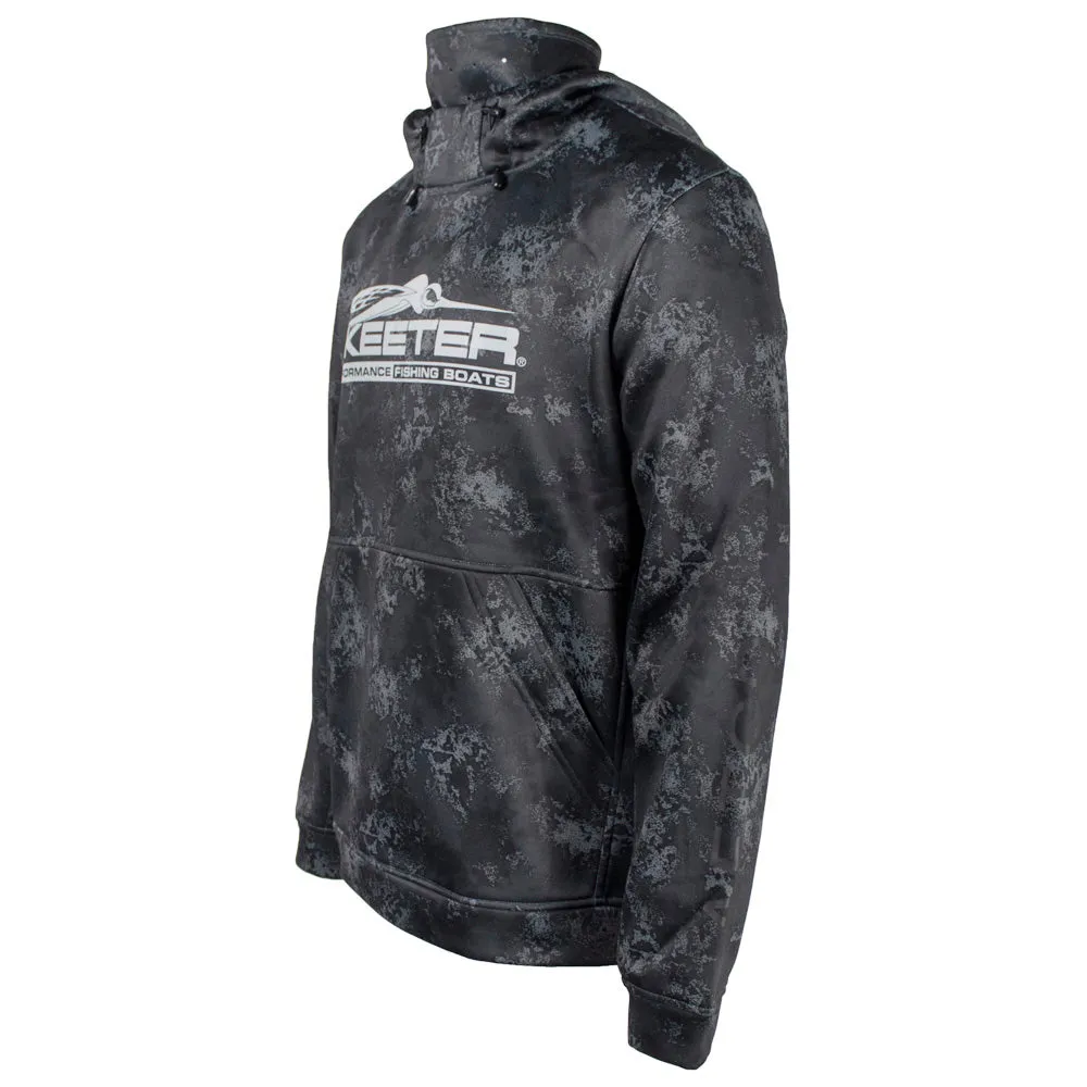 AFTCO Charcoal Acid Camo Reaper Hoodie