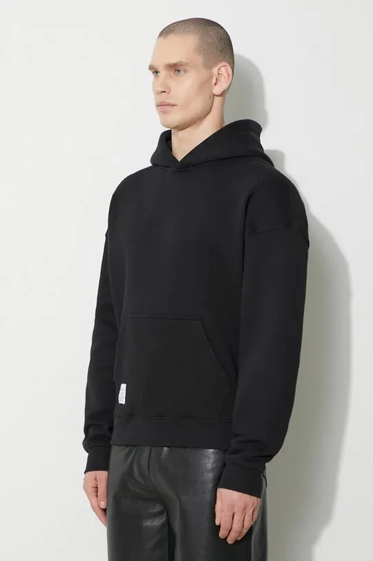 Alpha Industries sweatshirt Logo BP Hoody men's black color 146336