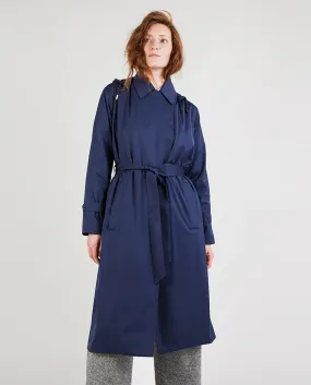 Best Waterproof Trench Night Sky - Navy Trench Women's | Protected Species