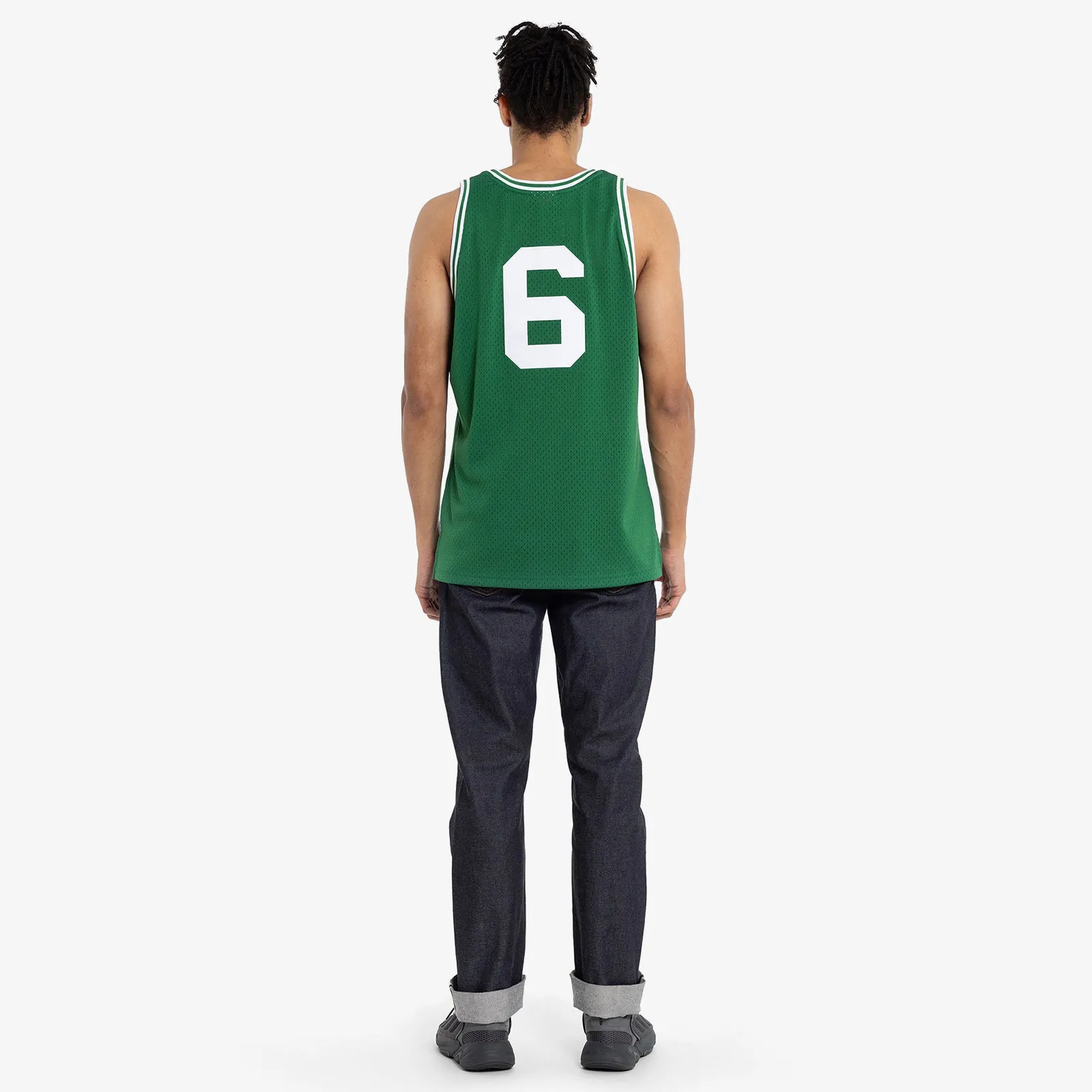 Bill Russell Boston Celtics 62-63 HWC Swingman Jersey - Green