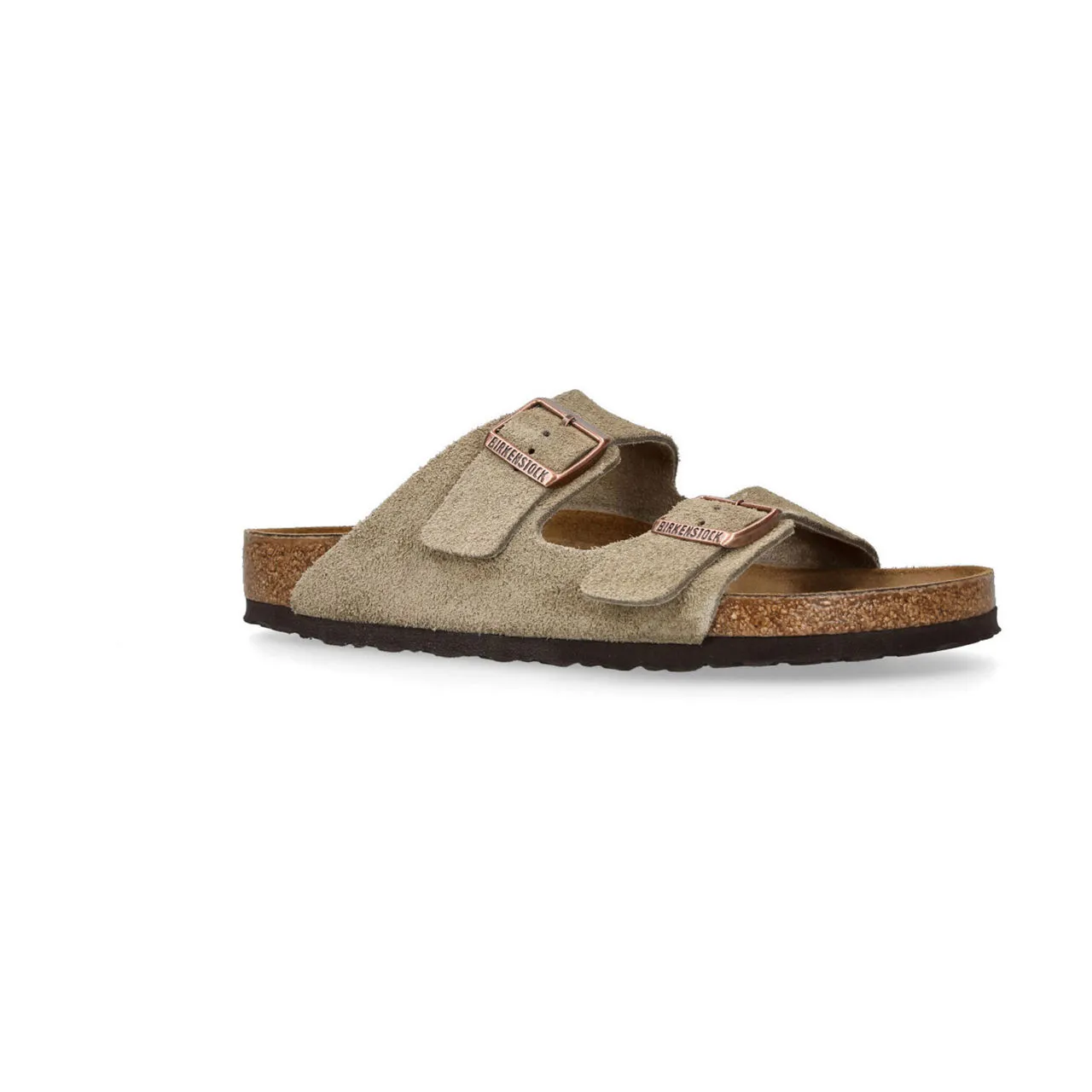 BIRKENSTOCK Arizona Suede Sandals - BROWN