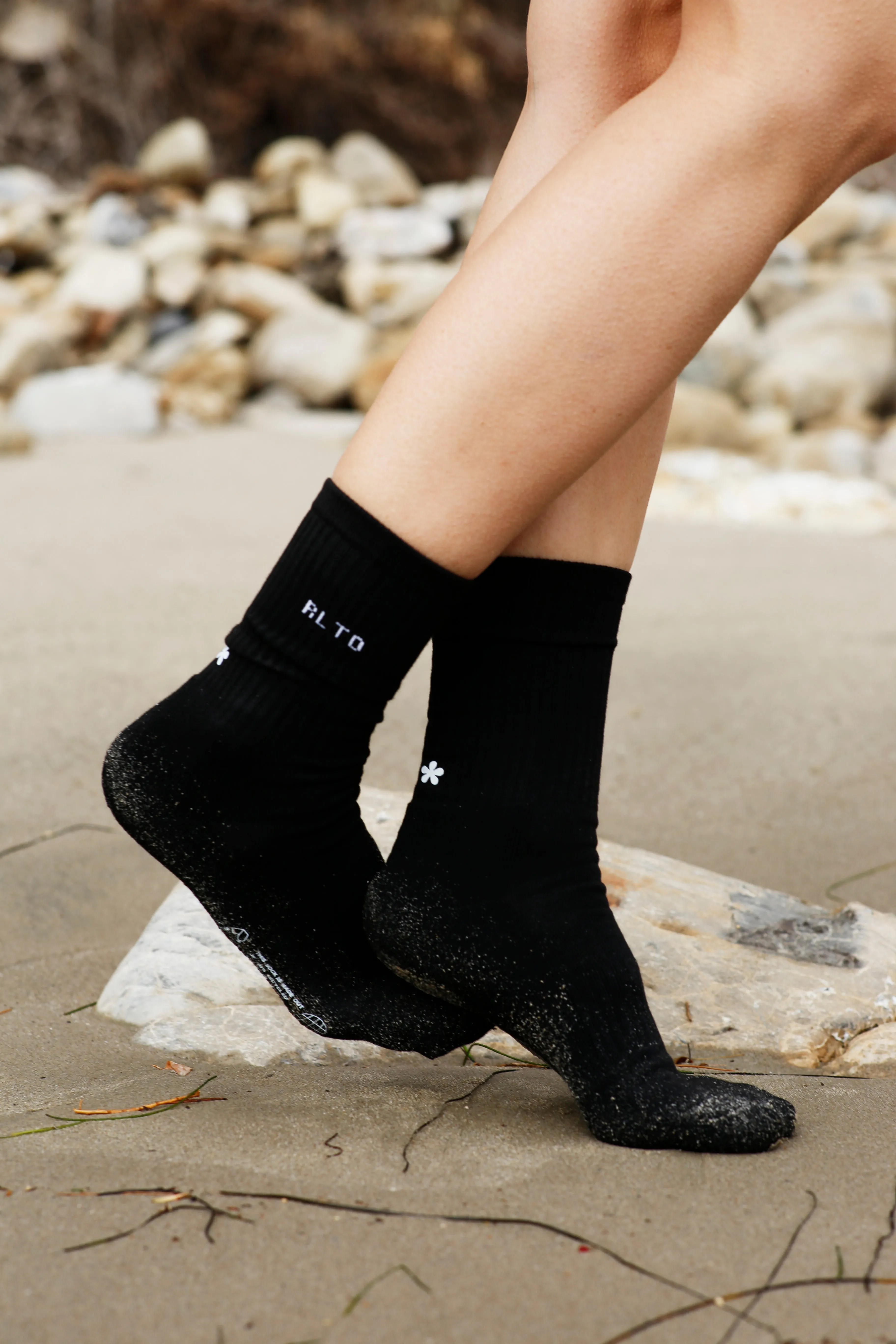 Black Sustainable Socks 3-Pack