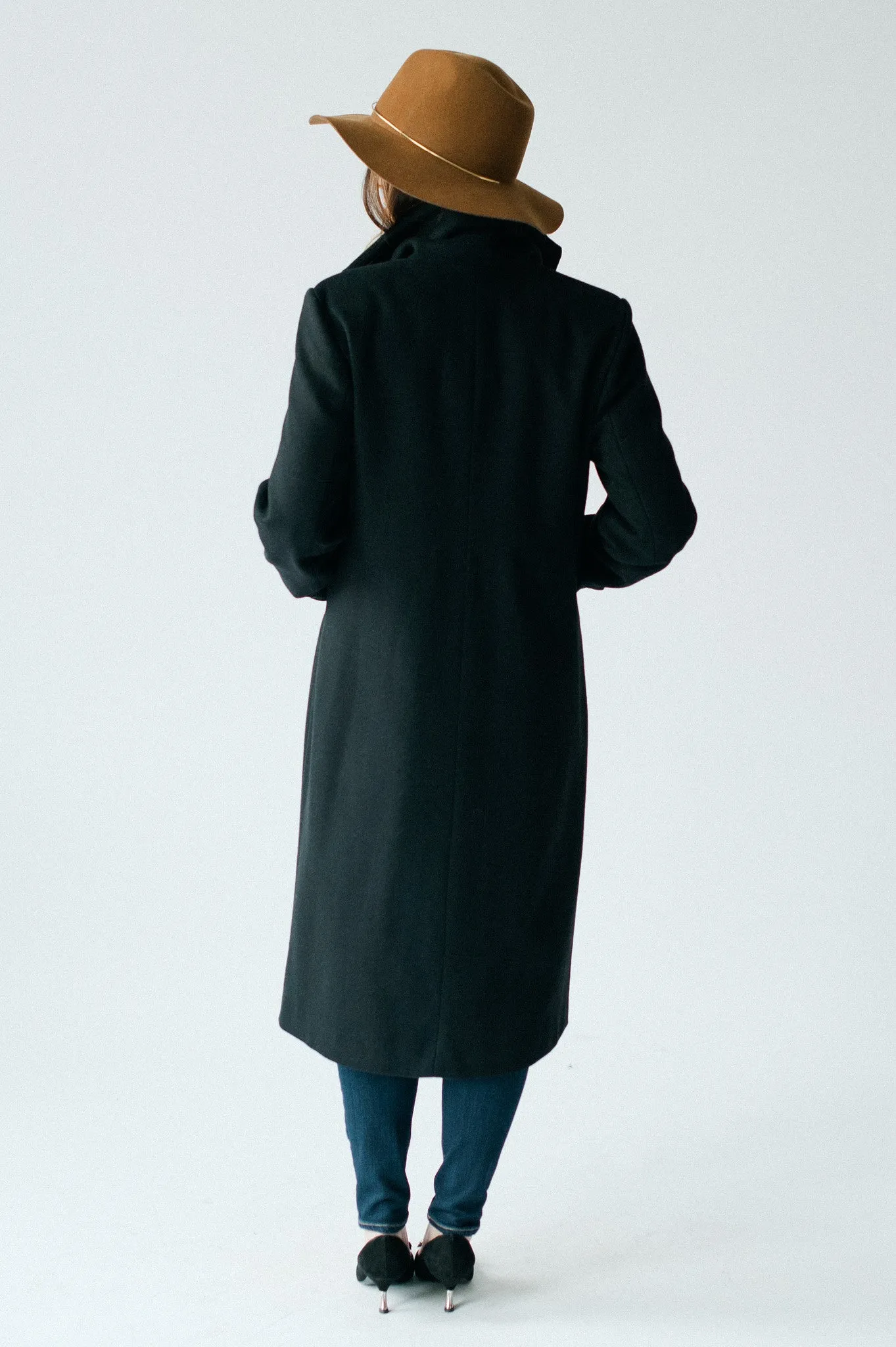 Bond Street Duster Coat - Black