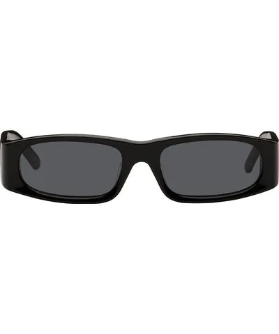 BONNIE CLYDE Black Big Trouble Sunglasses