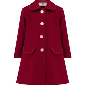 Britannical Kensington Coat - Belgravia Burgundy