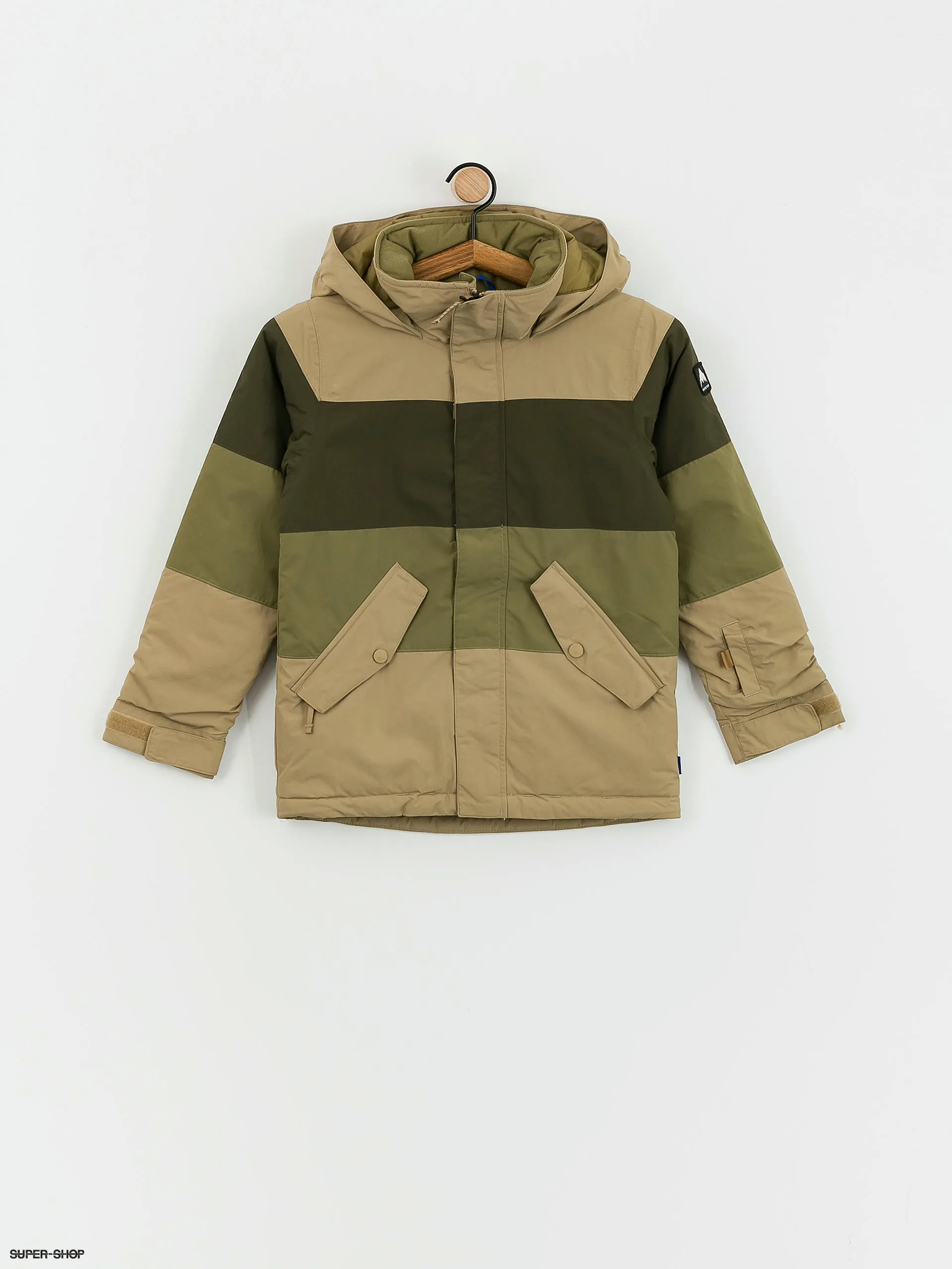 Burton Symbol JR Snowboard jacket (kelp/forest night/martini olive)