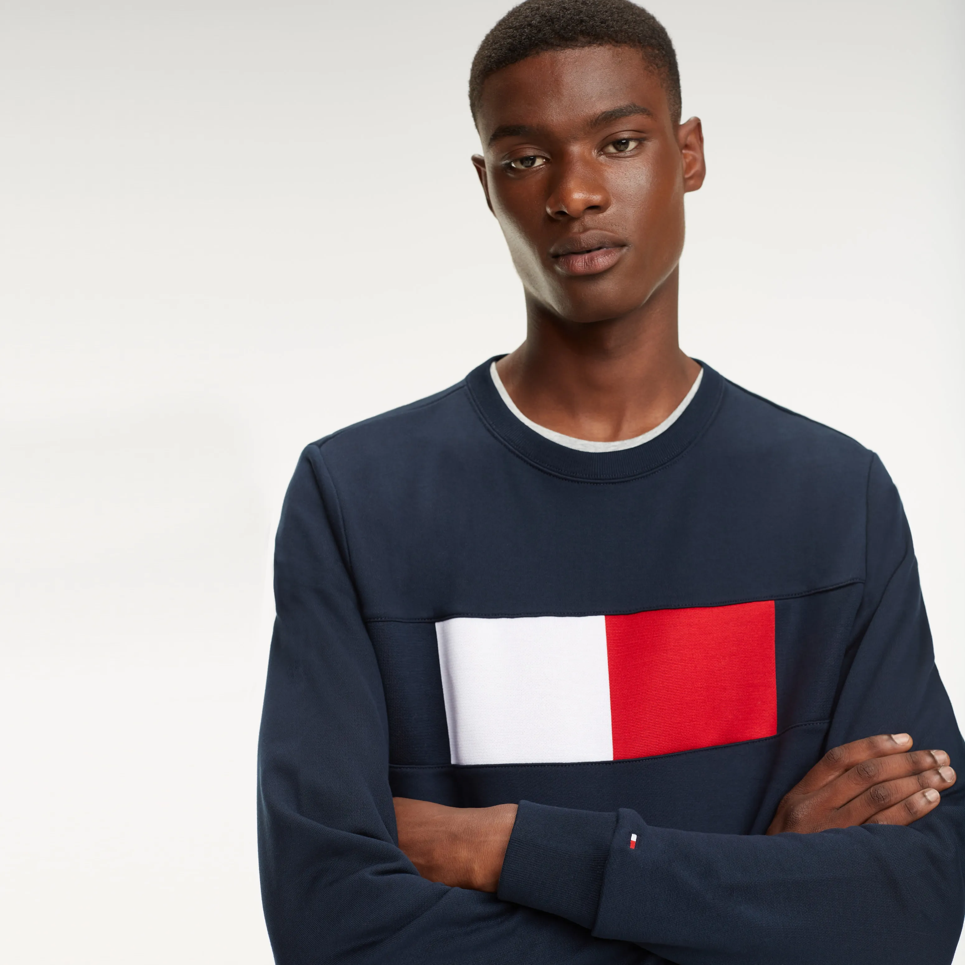 Colour-blocked Flag Sweatshirt | Hoodies | Tommy Hilfiger