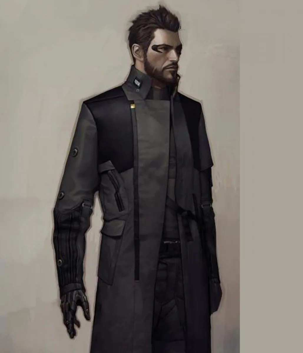 Deus Ex Mankind Divided Adam Jensen Coat - Famous Jackets