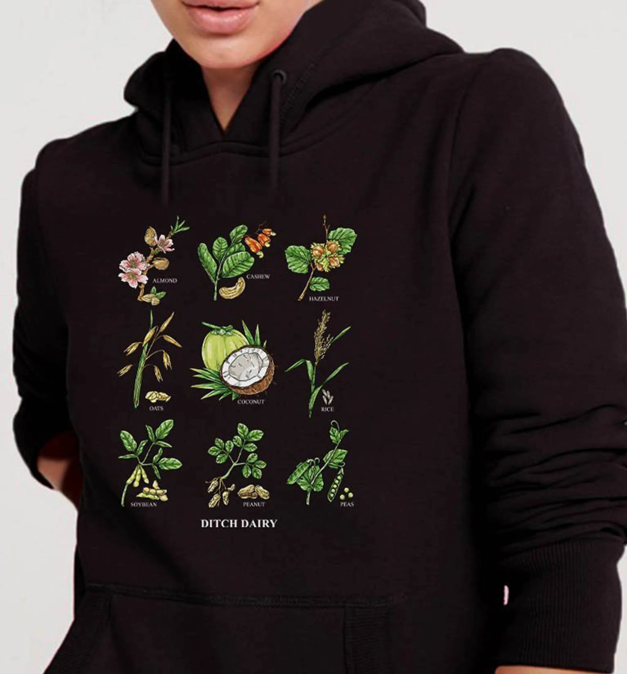 Ditch Dairy | Vegan Hoodie