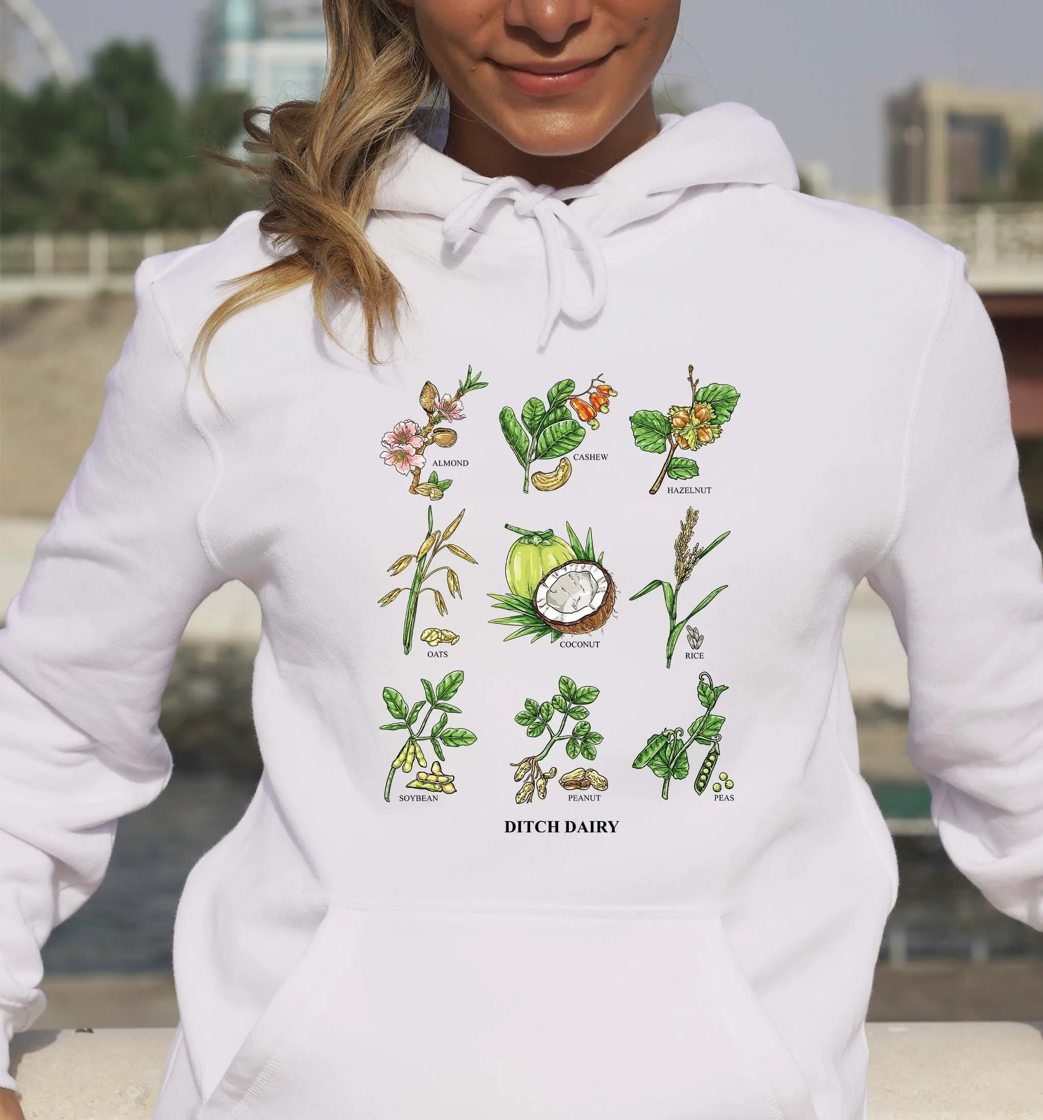 Ditch Dairy | Vegan Hoodie