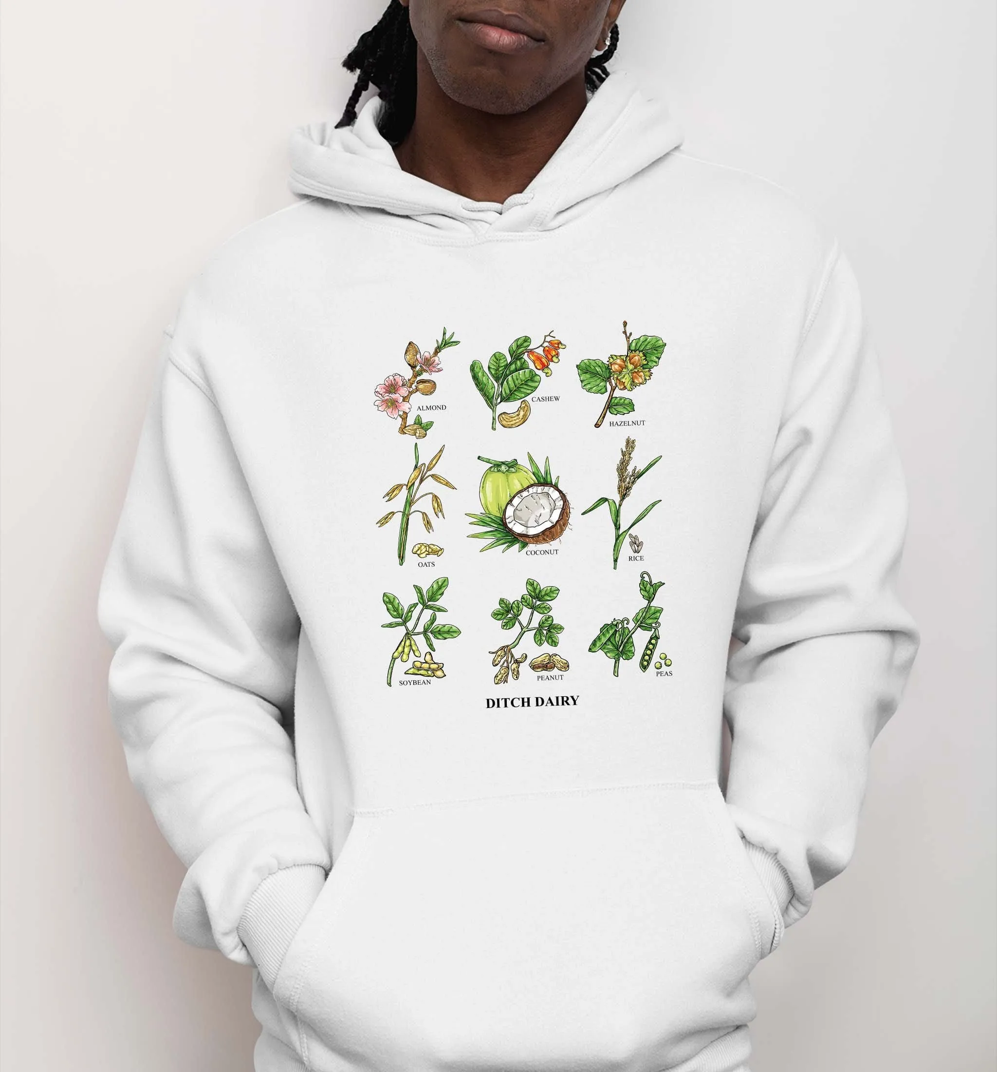 Ditch Dairy | Vegan Hoodie