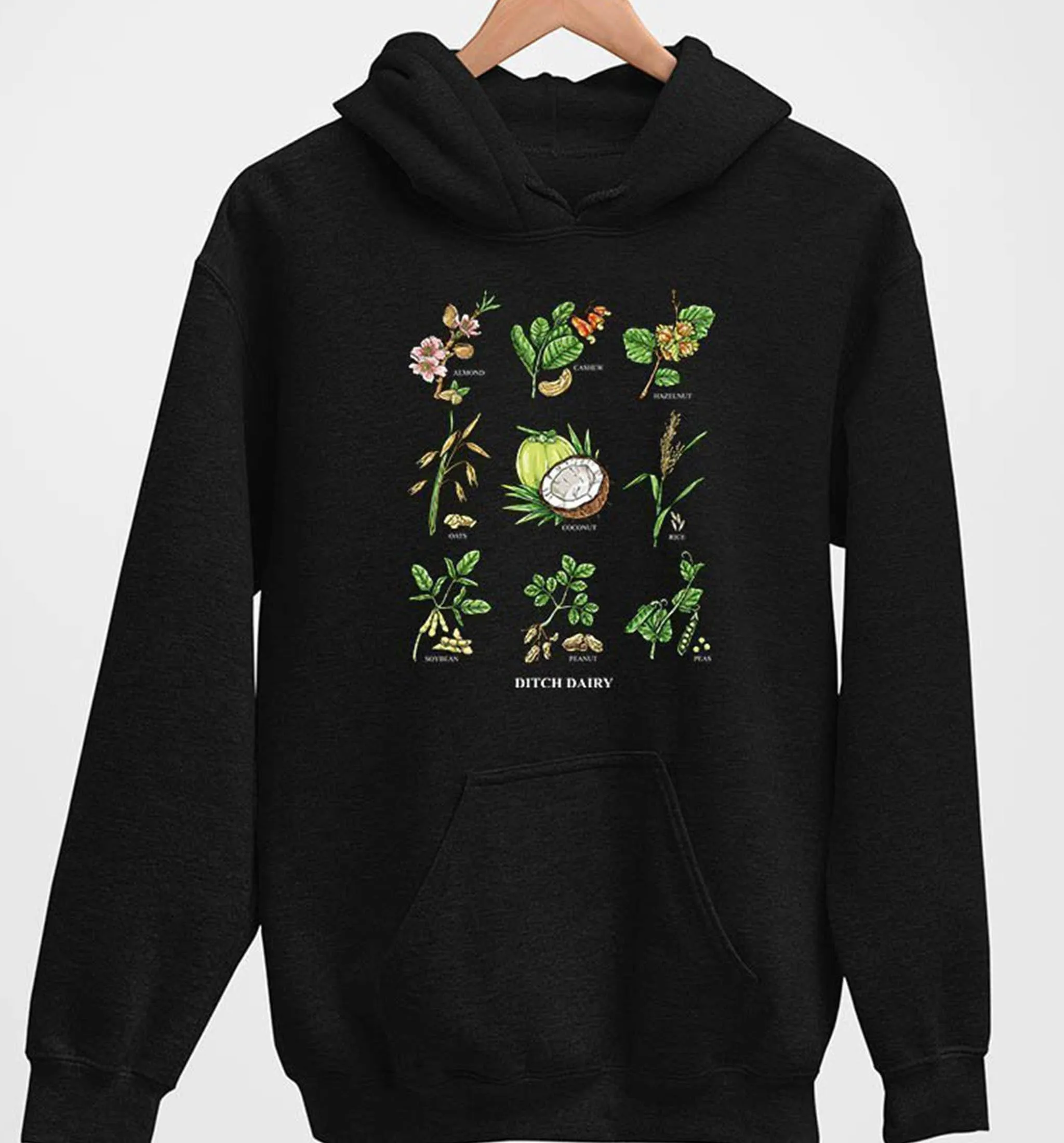 Ditch Dairy | Vegan Hoodie