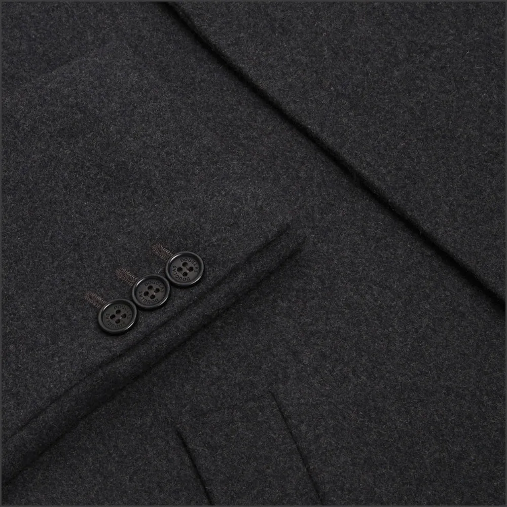 Douglas Dark Grey Bremner Tailored Overcoat