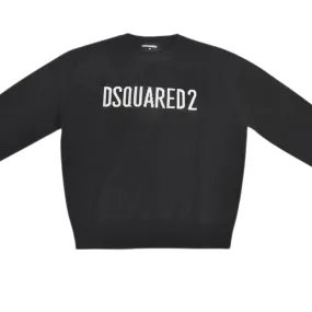 Dsquared2 Jersey Logo Black