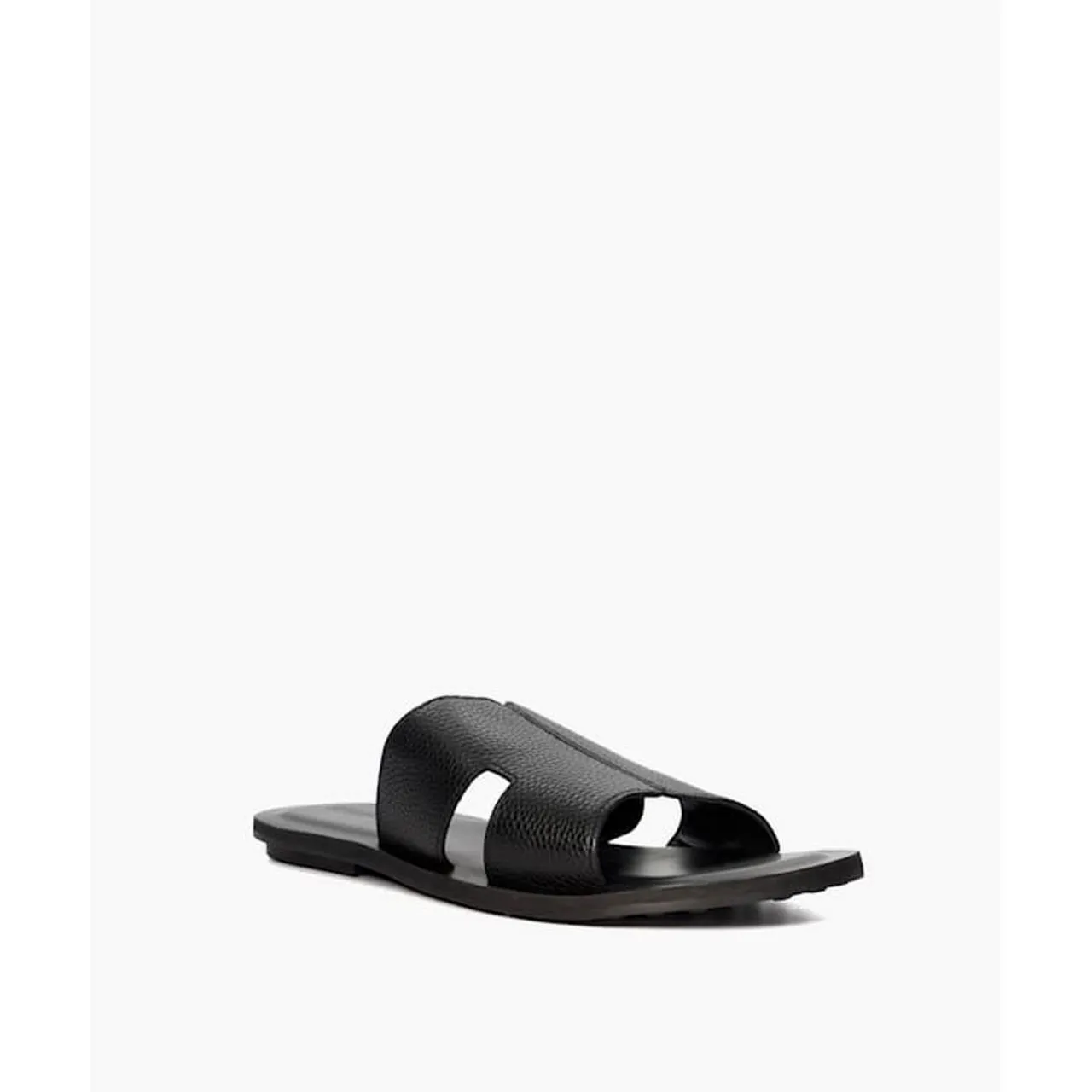 DUNE LONDON Initially Leather Sandals - Black