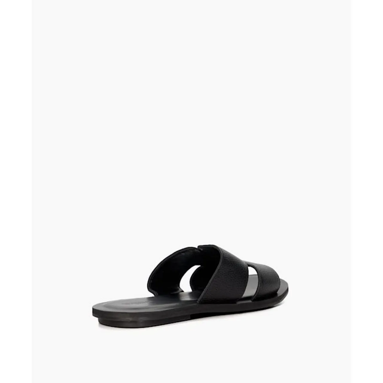 DUNE LONDON Initially Leather Sandals - Black