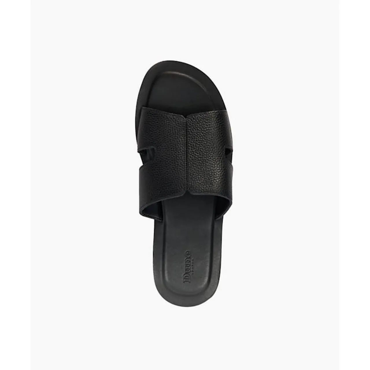 DUNE LONDON Initially Leather Sandals - Black