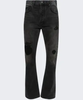 Enfants Riches Deprimes Thrashed Flare Jeans Black