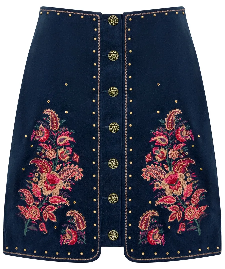 Extraordinary Embroidered Skirt