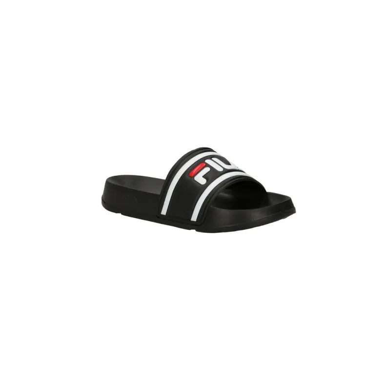 FILA MORRO BAY SLIPPER Ciabatte Mare Piscina Fascia con Logo Nero