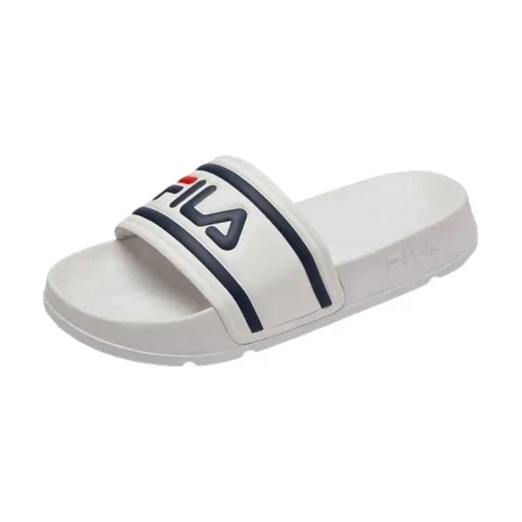 FILA MORRO BAY SLIPPER INFANTS Ciabatte Unisex Mare Piscina Fascia con Logo Bianco