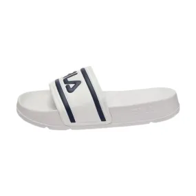 FILA MORRO BAY SLIPPER INFANTS Ciabatte Unisex Mare Piscina Fascia con Logo Bianco