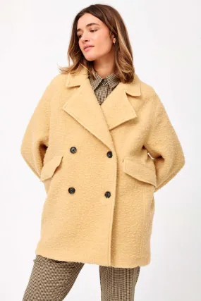 Fozia Coat - Yellow