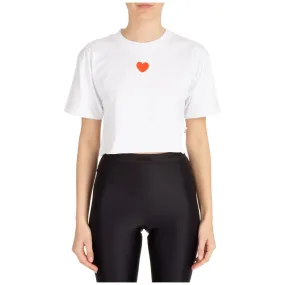 GCDS Cute Logo Tape Cropped T-Shirt