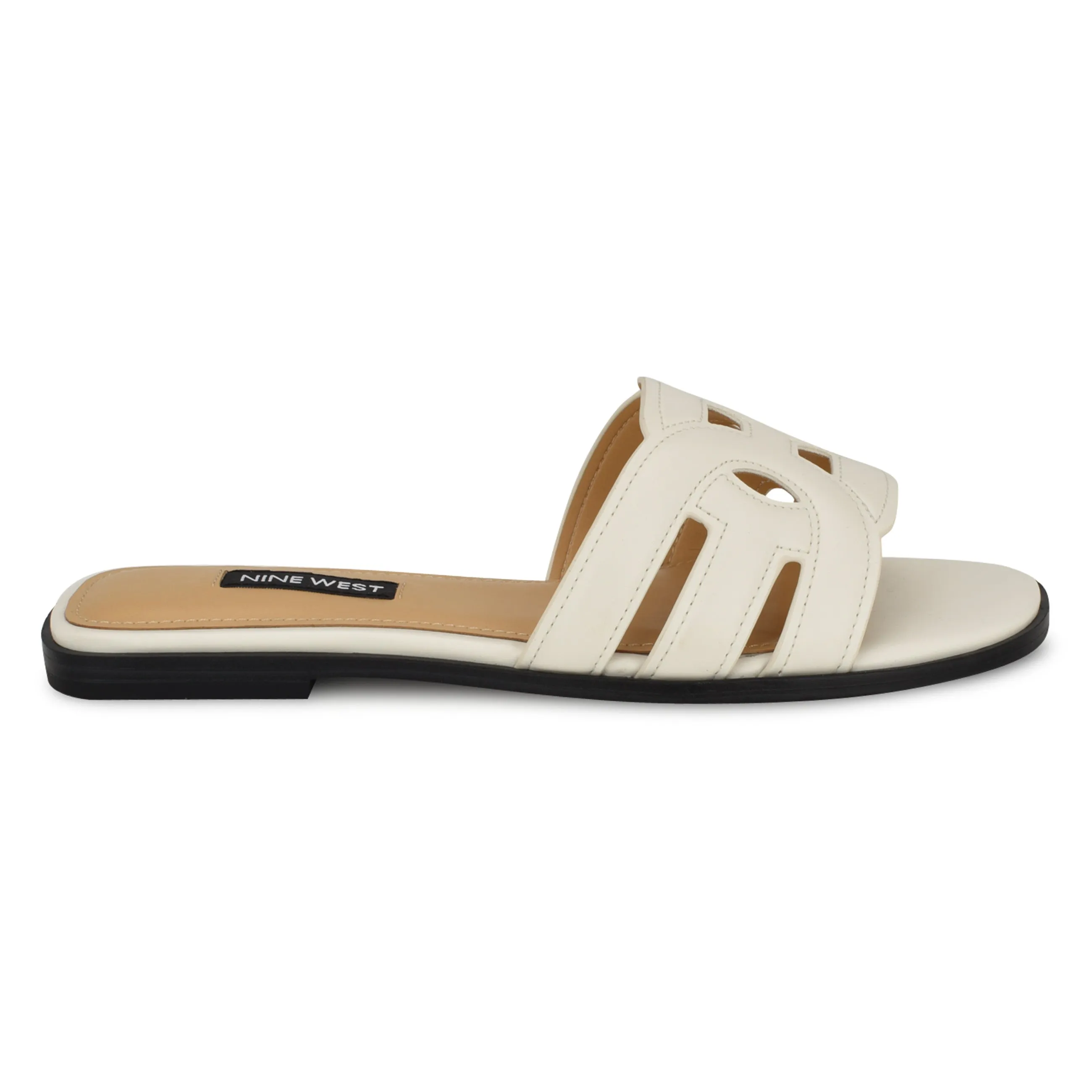 Geena Flat Slide Sandals