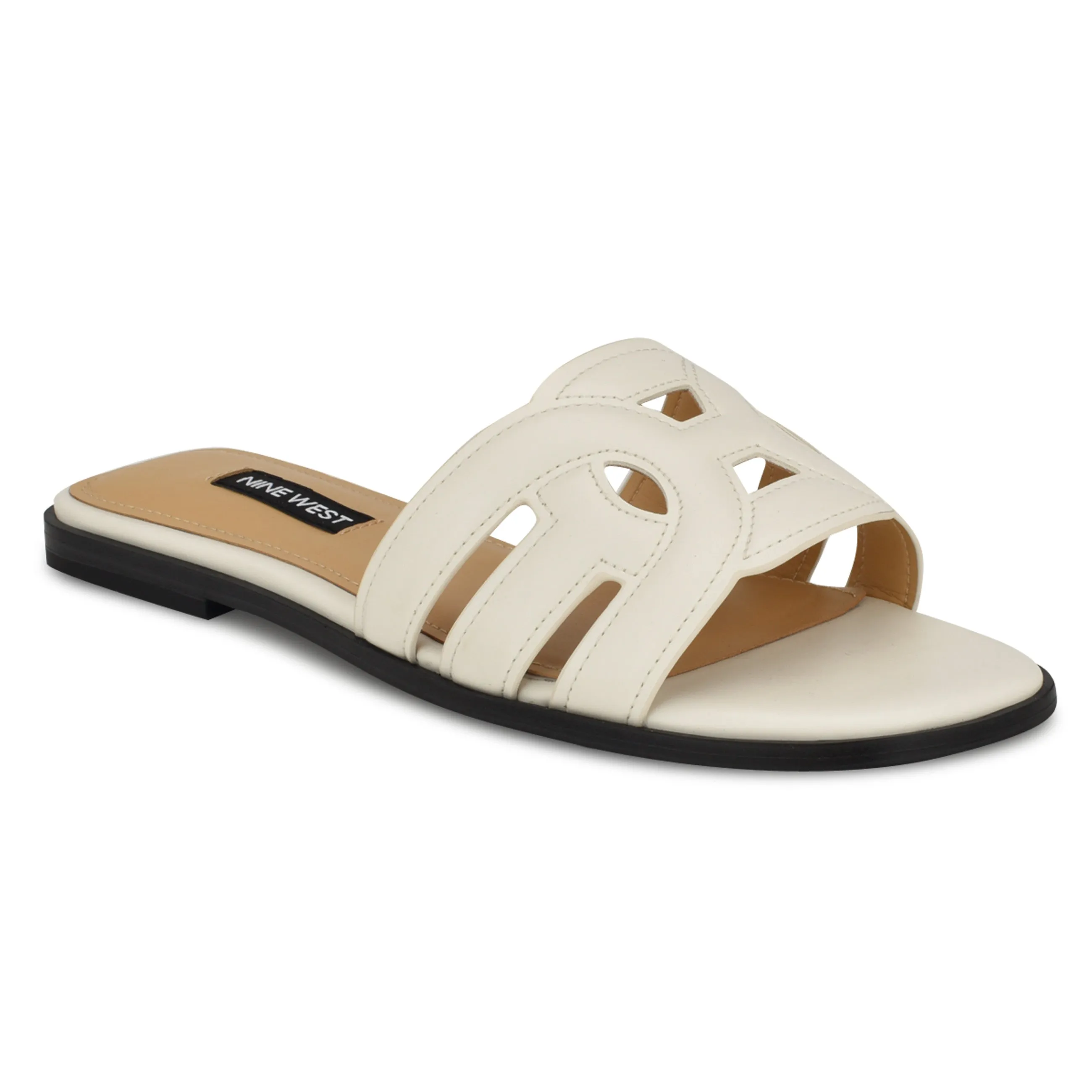 Geena Flat Slide Sandals