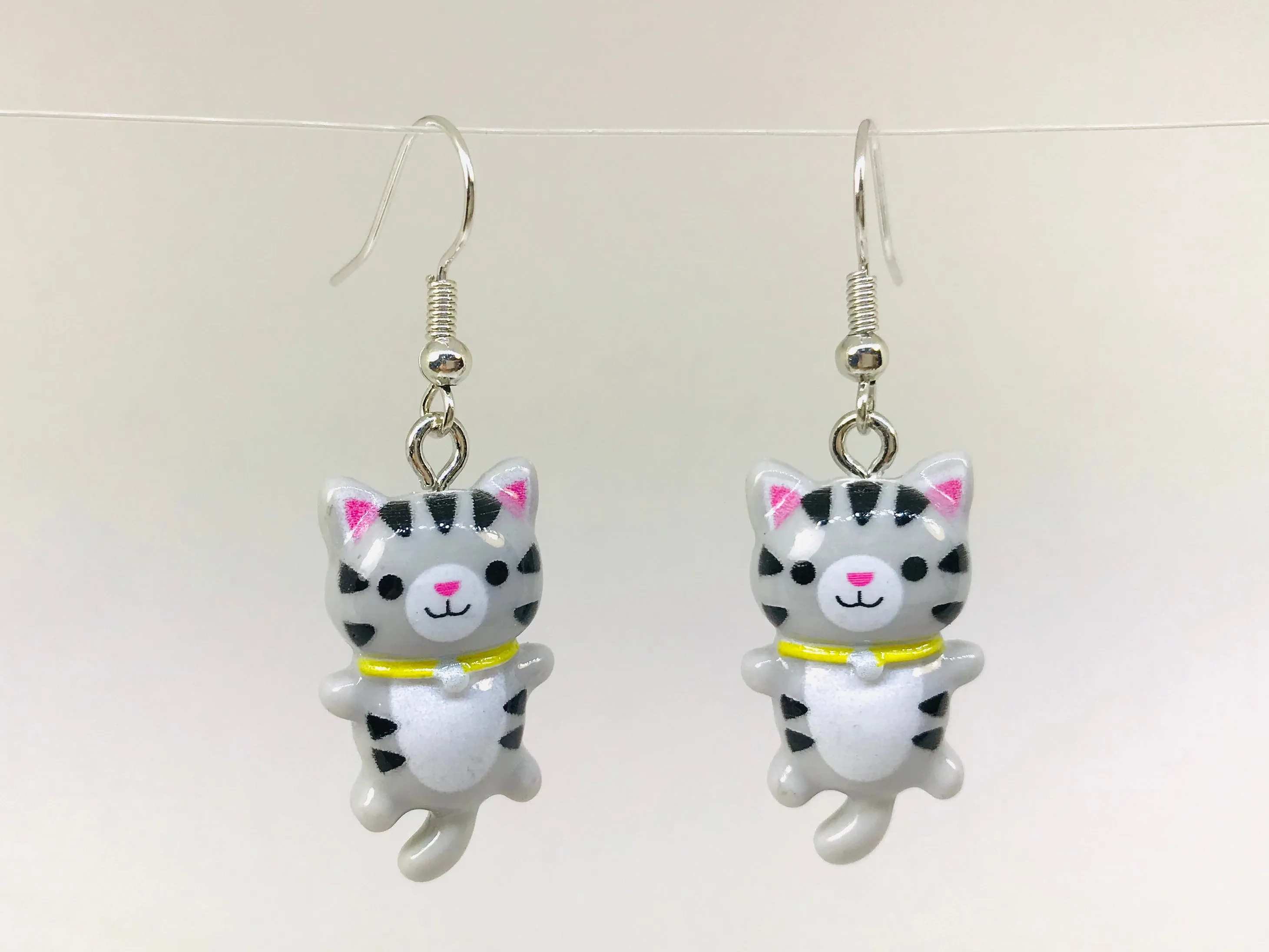 Ginger Cat Earrings