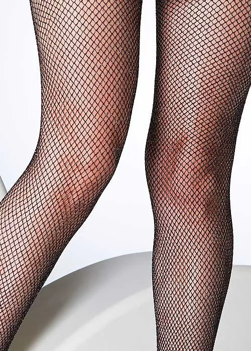 Gipsy Sparkle Mock Fishnet Tights ()