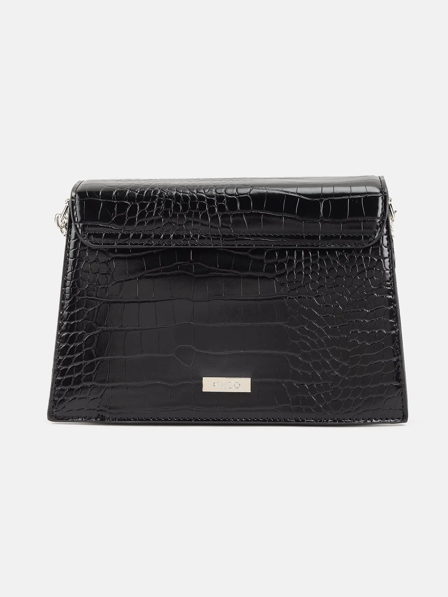 Grace Of Elegance In This Textured Sling Bag