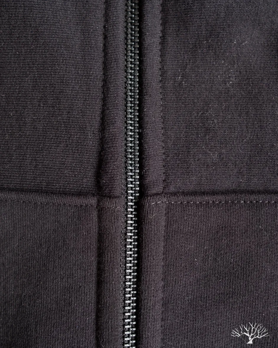 Heavyweight Zip Hoody - Black