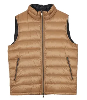 HERNOREVERSIBLE NYLON ULTRALIGHT WAISTCOAT