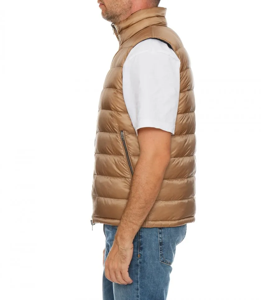 HERNOREVERSIBLE NYLON ULTRALIGHT WAISTCOAT