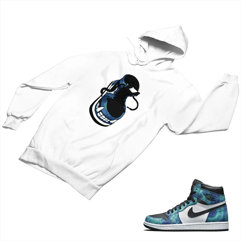 Jordan 1 Tie-Dye Matching Custom Designed Hoodies JD 1-69-12