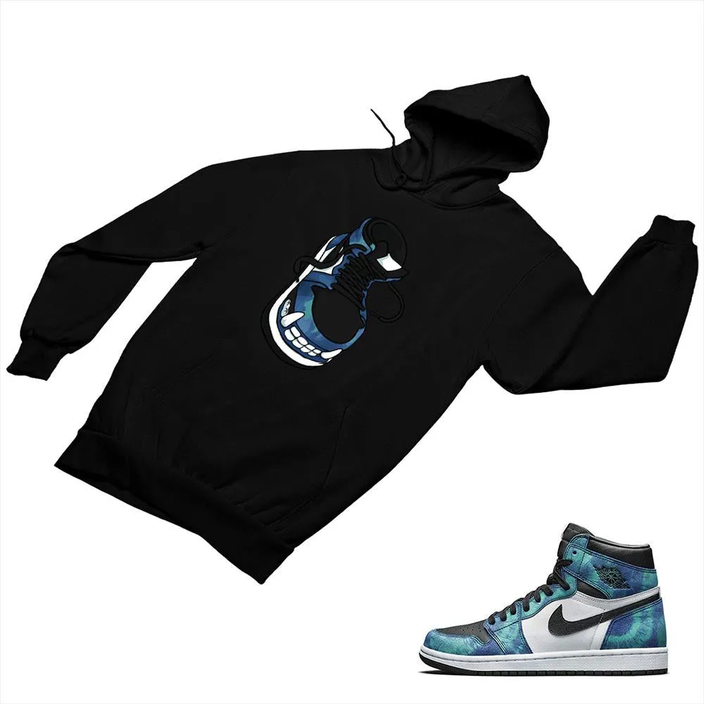 Jordan 1 Tie-Dye Matching Custom Designed Hoodies JD 1-69-12