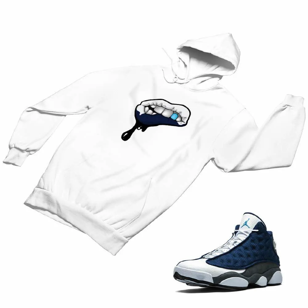 Jordan 13 flint grey Matching Custom Designed Hoodies JD 13-18-9