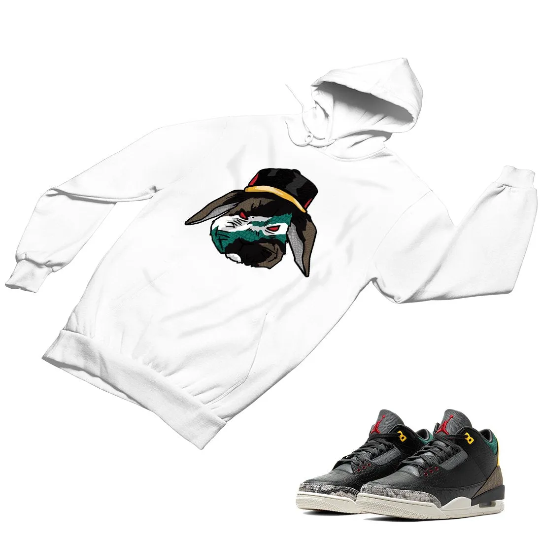 Jordan 3 Animal Matching Custom Designed Hoodies JD 3-11-3